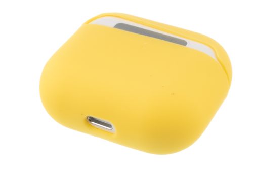 Чехол для наушников Airpods 3 Silicone case желтый оптом, в розницу Центр Компаньон фото 3