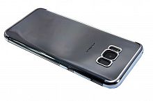 Чехол-накладка для Samsung G950H S8 ELECTROPLATED TPU серебро - фото