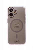 Чехол-накладка для iPhone 17 VEGLAS Fog Magnetic белый - фото
