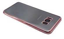 Купить Чехол-накладка для Samsung G955F S8 Plus РАМКА TPU розовое золото оптом, в розницу в ОРЦ Компаньон