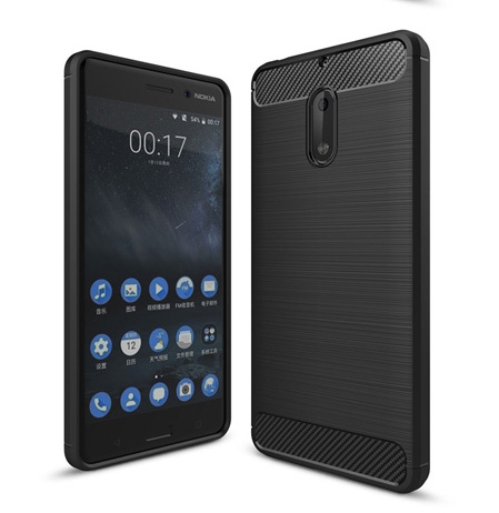 Чехол-накладка для Nokia 6 009508 ANTISHOCK черный - оптовая продажа Чехол-накладка для Nokia 6 009508 ANTISHOCK черный - фото