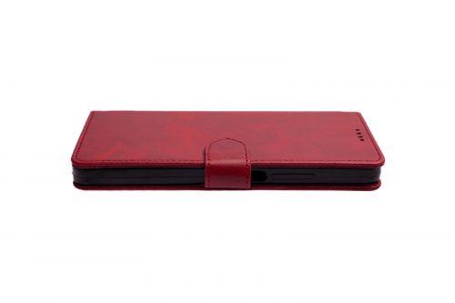 Чехол-книжка для Infinix Hot 50i/Smart 9 VEGLAS BUSINESS PLUS красный - фото фото 4
