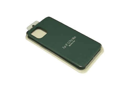 Чехол-накладка для iPhone 12 Pro Max VEGLAS SILICONE CASE NL закрытый темно-зеленый (49) оптом, в розницу Центр Компаньон фото 2
