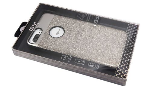 Чехол-накладка для iPhone 7/8 Plus OY МЕТАЛЛ TPU 003 серебро оптом, в розницу Центр Компаньон фото 2