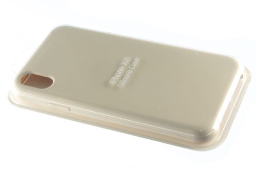 Чехол-накладка для iPhone XR SILICONE CASE кремовый (11) оптом, в розницу Центр Компаньон фото 2