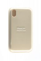 Купить Чехол-накладка для iPhone XR SILICONE CASE кремовый (11) оптом, в розницу в ОРЦ Компаньон