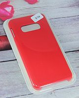 Чехол-накладка для Samsung G970 S10 E SILICONE CASE NL красный (1) - фото