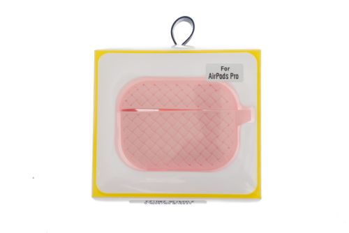 Чехол для наушников Airpods Pro Braided розовый оптом, в розницу Центр Компаньон фото 4