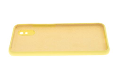 Чехол-накладка для XIAOMI Redmi 9A SILICONE CASE OP закрытый желтый (20) оптом, в розницу Центр Компаньон фото 3