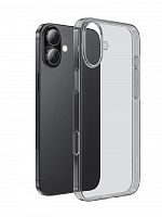Чехол-накладка для iPhone 16 HOCO LIGHT TPU прозрачный - фото