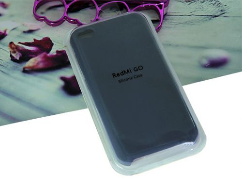 Чехол-накладка для XIAOMI Redmi Go SILICONE CASE темно-синий (8) - оптовая продажа Чехол-накладка для XIAOMI Redmi Go SILICONE CASE темно-синий (8) - фото