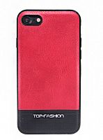 Купить Чехол-накладка для iPhone 7/8/SE TOP FASHION Комбо TPU красный пакет оптом, в розницу в ОРЦ Компаньон