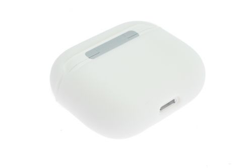 Чехол для наушников Airpods 3 Silicone без карабина белый - оптовая продажа фото 2 Чехол для наушников Airpods 3 Silicone без карабина белый - фото фото 2