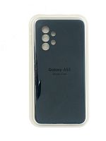 Чехол-накладка для Samsung A535F A53 VEGLAS SILICONE CASE закрытый черный (3) - фото