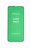 Защитное стекло для iPhone 13 Pro Max/14 Plus BOROFONE Elephant черный - фото