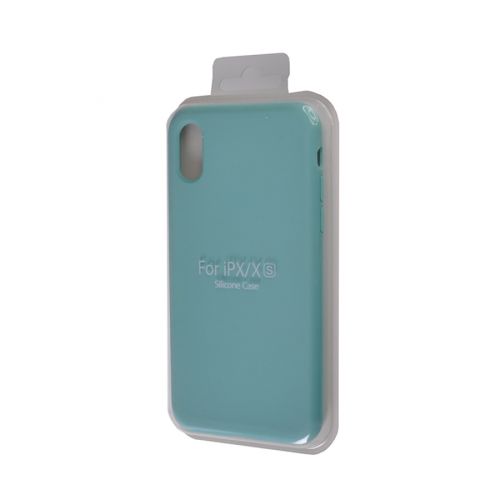 Чехол-накладка для iPhone X/XS VEGLAS SILICONE CASE закрытый бирюзовый (21) - оптовая продажа Чехол-накладка для iPhone X/XS VEGLAS SILICONE CASE закрытый бирюзовый (21) - фото