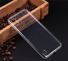 Чехол-накладка для Samsung A105F A10 FASHION TPU 1мм 008291-1 прозрачный - фото