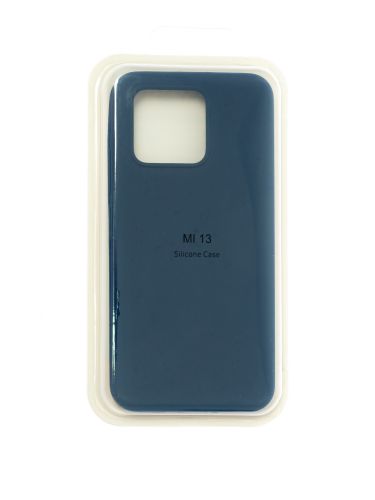 Чехол-накладка для XIAOMI Mi 13 VEGLAS SILICONE CASE закрытый темно-синий (8) - оптовая продажа Чехол-накладка для XIAOMI Mi 13 VEGLAS SILICONE CASE закрытый темно-синий (8) - фото