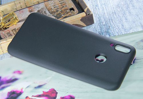 Чехол-накладка для HUAWEI Honor 8C FASHION TPU матовый черный - оптовая продажа фото 3 Чехол-накладка для HUAWEI Honor 8C FASHION TPU матовый черный - фото фото 3
