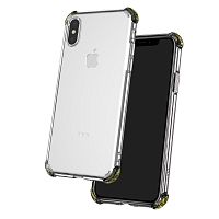Чехол-накладка для iPhone X/XS HOCO ICE SHIELD TPU прозрачный - фото