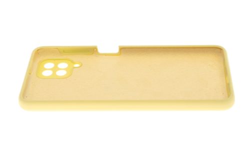 Чехол-накладка для Samsung A125F A12 SILICONE CASE OP закрытый желтый (20) оптом, в розницу Центр Компаньон фото 3