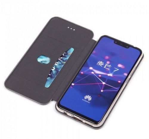 Чехол-книжка для HUAWEI Mate 20 Lite BUSINESS 009805 синий - фото фото 2