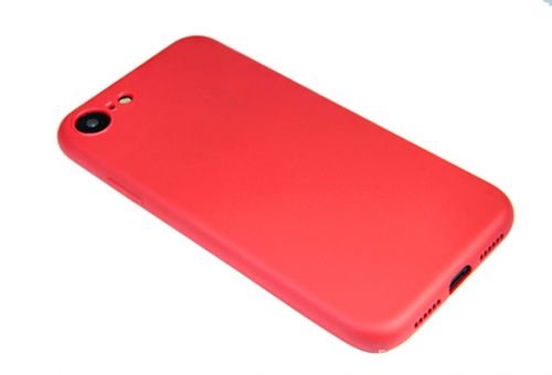 Чехол-накладка для iPhone 6/6S SOFT TOUCH TPU красный  - фото фото 2