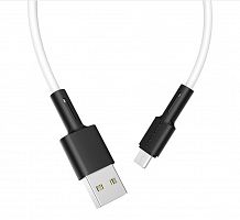 Купить Кабель USB-Micro USB BOROFONE BX31 Soft silicone 2.4A 1м белый оптом, в розницу в ОРЦ Компаньон