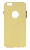 Чехол-накладка для iPhone 6/6S Plus  AiMee Отверстие желтый - фото