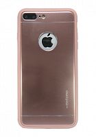 Купить Чехол-накладка для iPhone 7/8 Plus MOTOMO Metall+TPU золото оптом, в розницу в ОРЦ Компаньон