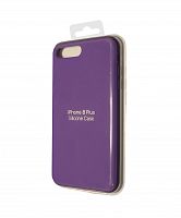 Купить Чехол-накладка для iPhone 7/8 Plus SILICONE CASE темно-сиреневый (30) оптом, в розницу в ОРЦ Компаньон