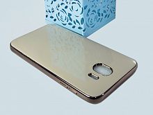 Купить Чехол-накладка для Samsung J400 J4 2018 ELECTROPLATED TPU+PET золото оптом, в розницу в ОРЦ Компаньон