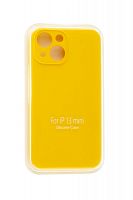 Купить Чехол-накладка для iPhone 13 Mini VEGLAS SILICONE CASE NL Защита камеры желтый (4) оптом, в розницу в ОРЦ Компаньон