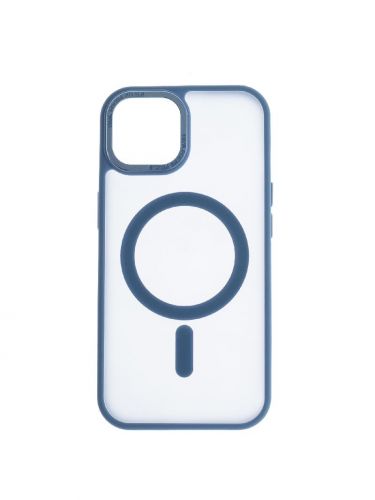 Чехол-накладка для iPhone 15 VEGLAS Fog Magnetic синий - фото