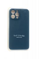 Купить Чехол-накладка для iPhone 13 Pro Max VEGLAS SILICONE CASE NL Защита камеры темно-синий (8) оптом, в розницу в ОРЦ Компаньон