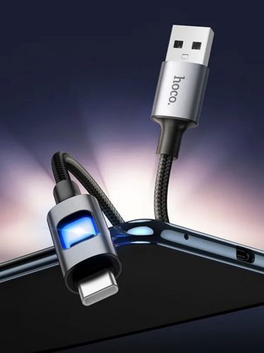 Кабель USB TYPE-C HOCO U144 1.2м черный - оптовая продажа фото 6 Кабель USB TYPE-C HOCO U144 1.2м черный - фото фото 6