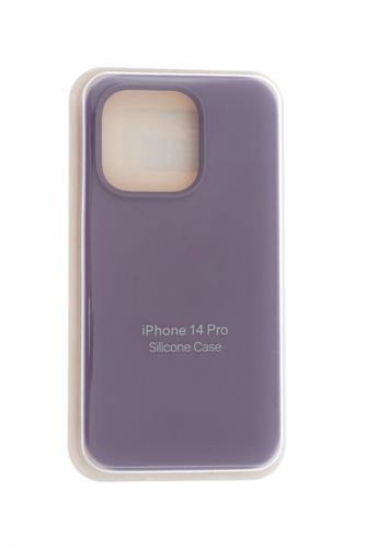 Чехол-накладка для iPhone 14 Pro SILICONE CASE закрытый лавандовый (62) - оптовая продажа Чехол-накладка для iPhone 14 Pro SILICONE CASE закрытый лавандовый (62) - фото