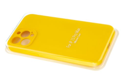 Чехол-накладка для iPhone 13 Pro Max VEGLAS SILICONE CASE NL Защита камеры желтый (4) оптом, в розницу Центр Компаньон фото 2