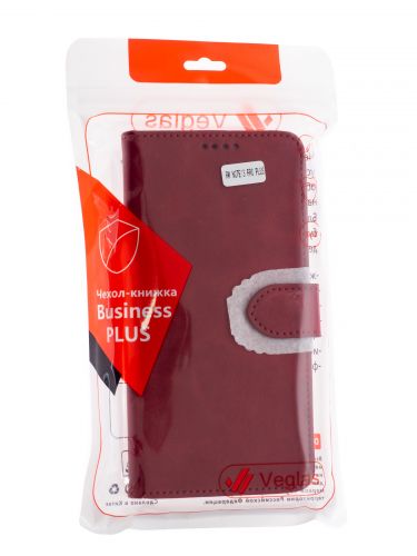 Чехол-книжка для XIAOMI Redmi Note 13 Pro Plus VEGLAS BUSINESS PLUS красный оптом, в розницу Центр Компаньон фото 5