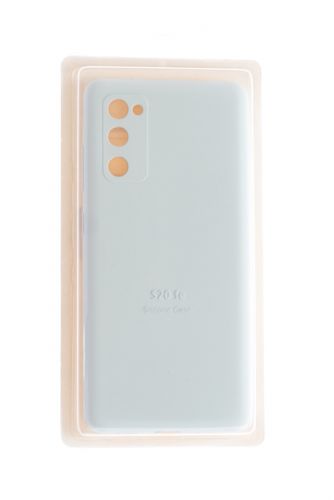 Чехол-накладка для Samsung G780F S20 FE SILICONE CASE закрытый белый (9) оптом, в розницу Центр Компаньон