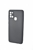 Чехол-накладка для Samsung A217F A21S CARBON TPU черный - фото