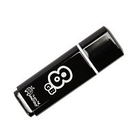 Купить USB флэш карта 8 Gb USB 2.0 Smart Buy Glossy черный оптом, в розницу в ОРЦ Компаньон