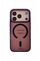 Чехол-накладка для iPhone 17 Pro VEGLAS Fog Magnetic фиолетовый - фото