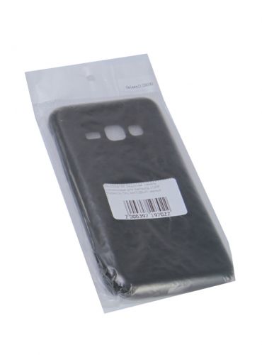 Чехол-накладка для Samsung J120F FASHION TPU матовый черный - оптовая продажа фото 2 Чехол-накладка для Samsung J120F FASHION TPU матовый черный - фото фото 2