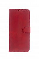 Чехол-книжка для Infinix Hot 12 BUSINESS PLUS красный - фото