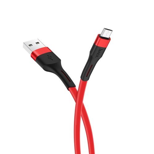 Кабель USB-Micro USB HOCO X34 Surpass 2.4A 1.0м красный оптом, в розницу Центр Компаньон фото 5