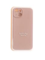 Купить Чехол-накладка для iPhone 15 Plus VEGLAS SILICONE CASE NL Защита камеры светло-розовый (19) оптом, в розницу в ОРЦ Компаньон