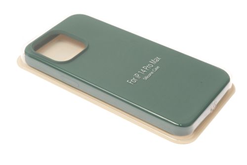 Чехол-накладка для iPhone 14 Pro Max VEGLAS SILICONE CASE NL закрытый хвойно-зеленый (58) оптом, в розницу Центр Компаньон фото 2