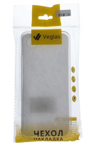Чехол-накладка для REALME C30 VEGLAS Air прозрачный оптом, в розницу Центр Компаньон фото 3