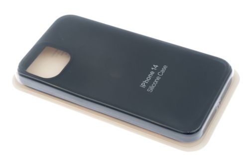 Чехол-накладка для iPhone 14 SILICONE CASE закрытый (18) черный - оптовая продажа фото 2 Чехол-накладка для iPhone 14 SILICONE CASE закрытый (18) черный - фото фото 2